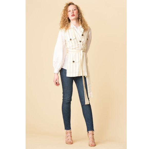 NWT Derek Lam 10 Crosby Utility Two-Piece Shirt Dress - Picture 6 of 16